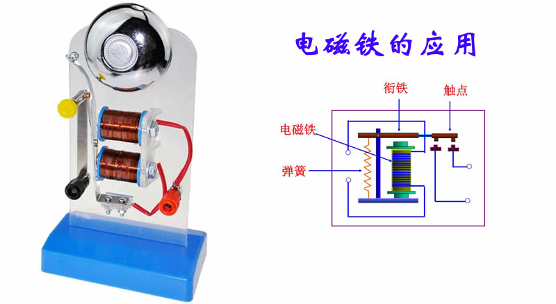 初三 电铃J24013 初中电磁学教学实验仪器 9年级物理学生用实验器材 第1张