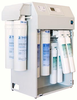 微生物学检测纯水机Aqualab AL-4 plus 用于接收 24 l每小时的 I 型水 第1张