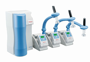 Thermo 1型检验科超纯水机Fisher GenPure xCAD Plus  三个远程分配器同时分配 第2张