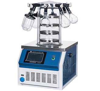 SCIENTZ-10ND/C 普通多歧管加热式钟罩冻干机 第1张