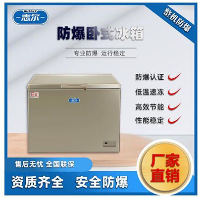 志尔BL-200/WS120L卧式防爆冰箱 第1张