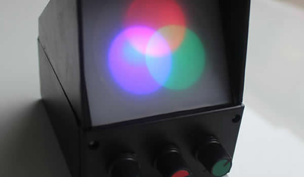 光的三原色实验仪器 复合光分解演示仪 第1张