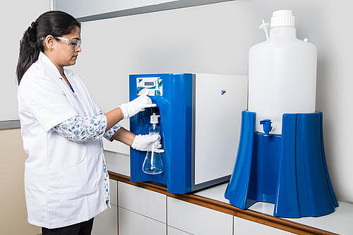 PVC Veero高纯度检测用纯水机 二合一系统 I型和III型水两种水质 第1张
